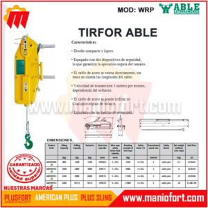 tirfor-able